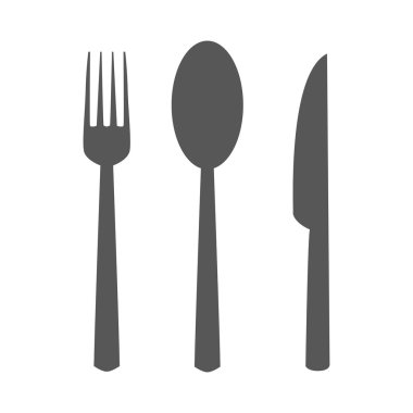 Çatal kaşık bıçak Icon set
