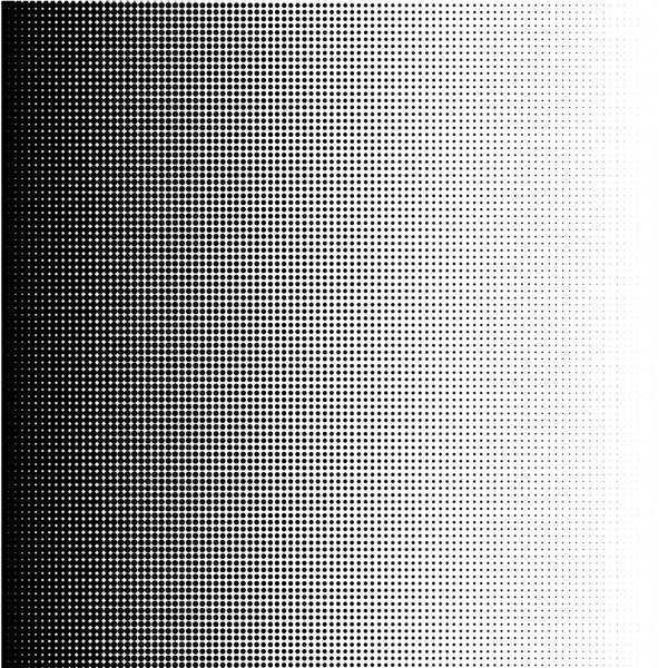 Halftone dots gradient in format vector