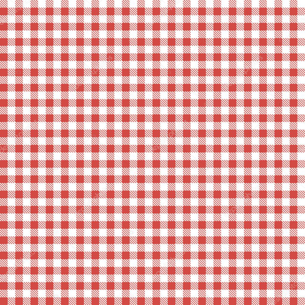 Red patterns tablecloths