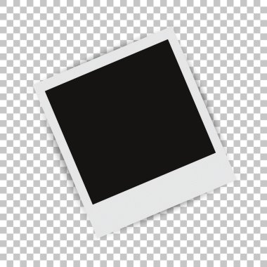 Gölge ile fotoğraf çerçevesi