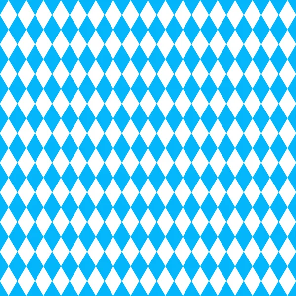 Oktoberfest Hintergrund mit blauer Raute — Stockvektor