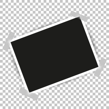 Gölge ile fotoğraf çerçevesi