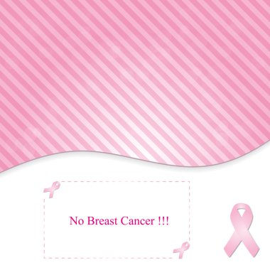 Pembe arka planda satır gün meme kanseri şerit