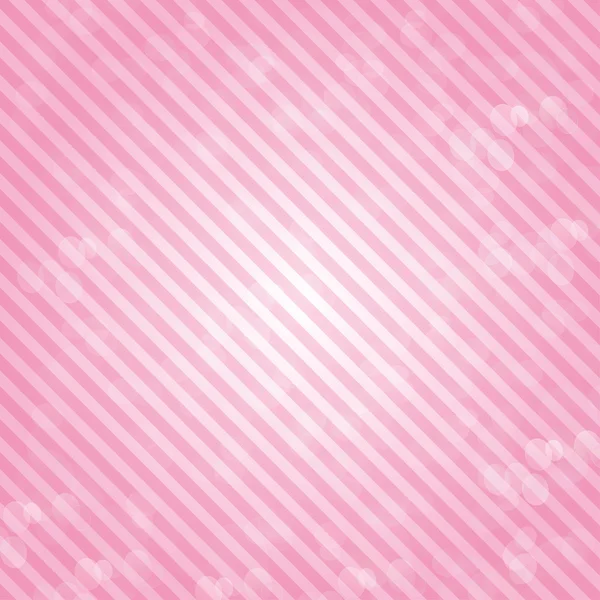 Pinkfarbener Hintergrund im Kampf gegen Brustkrebs — Stockvektor