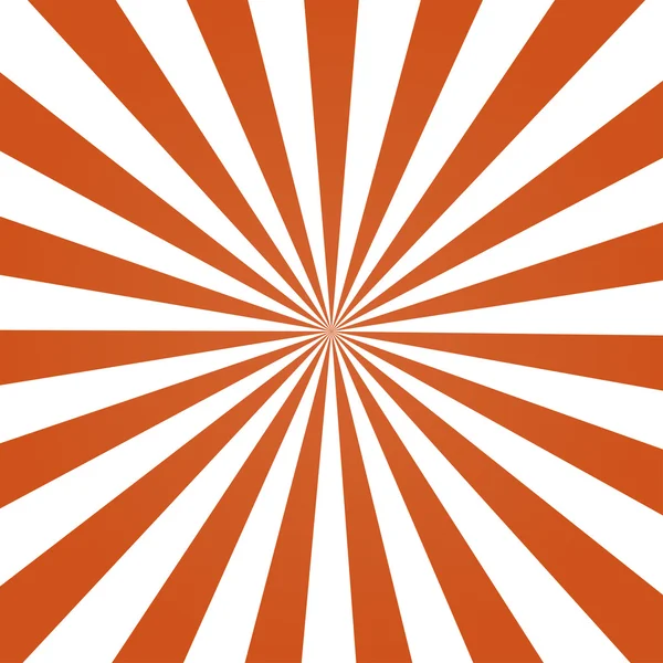 Ray oranje kleur achtergrond retro stijl — Stockvector