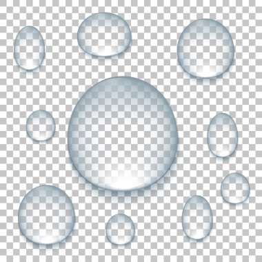 Damla kareler şık yalıtılmış zemin üzerine