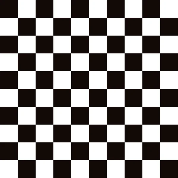 Quadro de xadrez preto com fundo elegante branco — Vetor de Stock