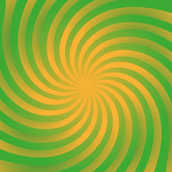 레트로 레이 녹색 배경 세련 된 그림 — 스톡 벡터