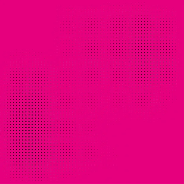 ピンク背景のスタイリッシュな漫画スタイルのハーフトーン — ストックベクタ