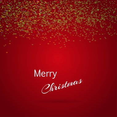 Resimde Noel ışıkları parlayan yazıt şık tasarım