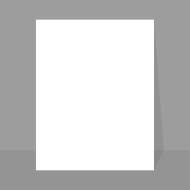 Kağıdın eski gölge duvar üzerinde