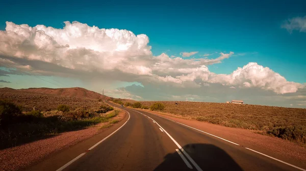 Droga Przez Pustkowie Południowej Australii — Zdjęcie stockowe
