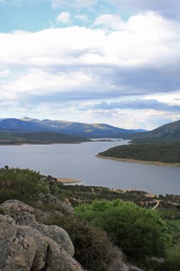 Atazar Reservoir Panoramik 