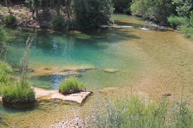 Jcar nehri Cuenca bölgesinden geçerken