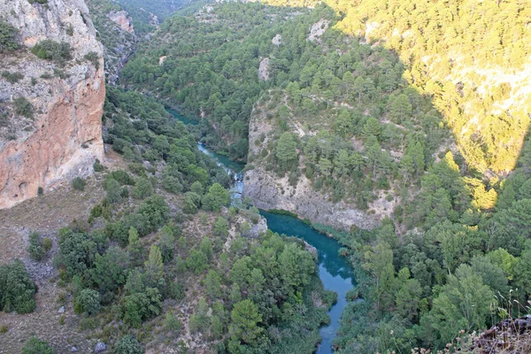 Jcar Nehri Cuenca Bölgesinden Geçerken — Stok fotoğraf