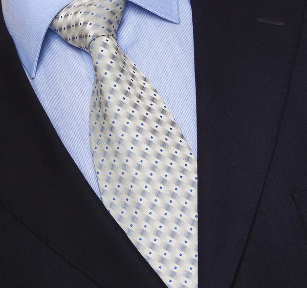 Men Suit Shirt Tie — Stock Photo, Image