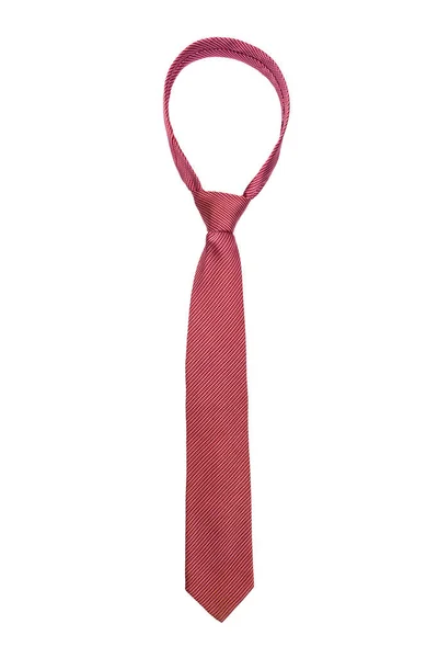 Kolorowy Jedwabny Krawat Łatwe Edycji Kolory Kolorowy Jedwabny Krawat Białym — Zdjęcie stockowe