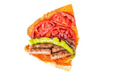 Domates soslu köfte..