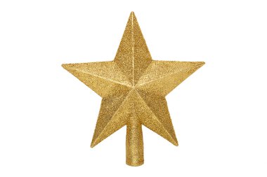 Beyaz arka planda izole edilmiş Noel süsleri. 