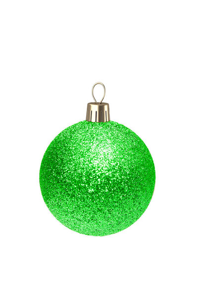 Рождественские украшения на белом фоне. 