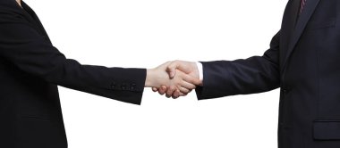 Ofisteki işadamı, iş görüşmesine bir kadın adayı kabul ediyor..