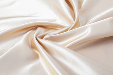  Zarif sarı ipek kumaş arkaplan.