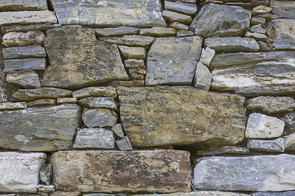 Natursten Vägg Stenmur Bakgrund — Stockfoto