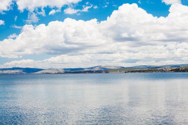 Deniz manzarası, kıyı şeridi, yaz manzarası..