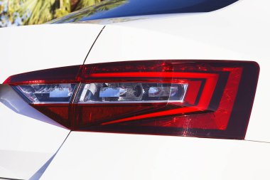 Arabanın stop lambası, arabanın stop ışığı..