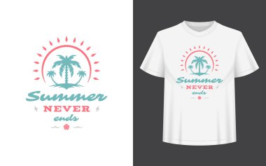 Download Summer Never Ends Free Vector Eps Cdr Ai Svg Vector Illustration Graphic Art