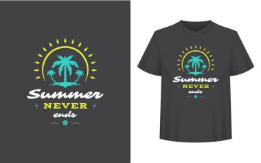 Yaz alıntısı ya da söylemi tişört, kupa, tebrik kartı ve fotoğraf kaplamaları için kullanılabilir