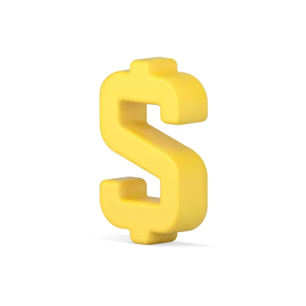 Dollár volumenű arany jele. A sikeres beruházások és a gazdasági növekedés mutatója — Stock Vector
