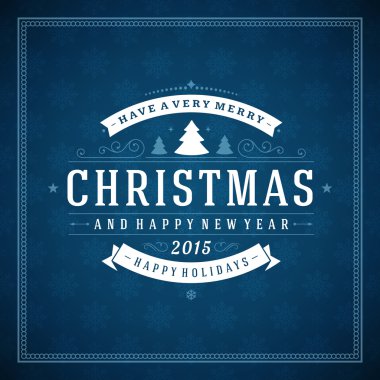 Merry Christmas holidays greeting card background