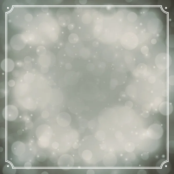 Luz de Natal com flocos de neve fundo — Fotografia de Stock