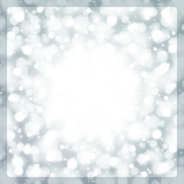 Christmas light with snowflakes background — Stok fotoğraf