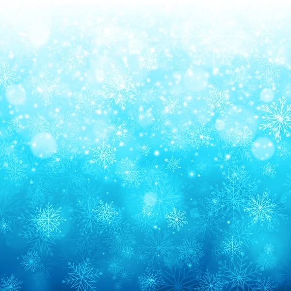 Christmas celebration light with snowflakes background — 스톡 사진