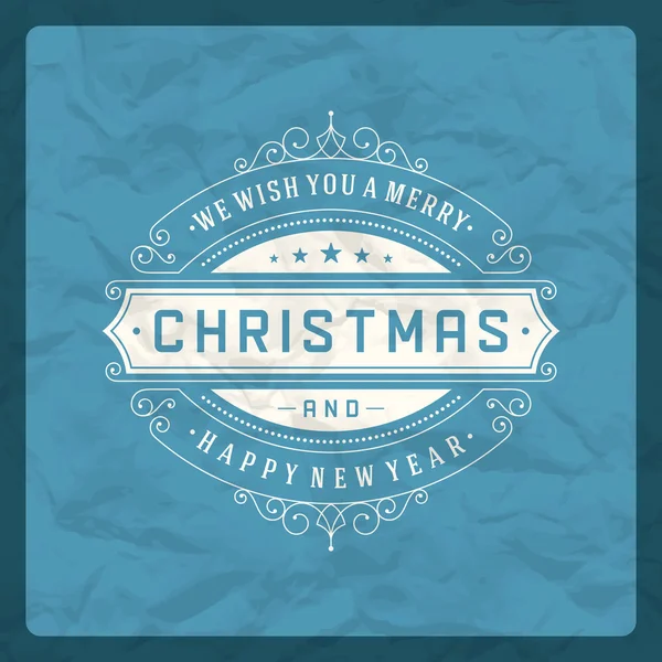 Christmas retro greeting card and ornament background