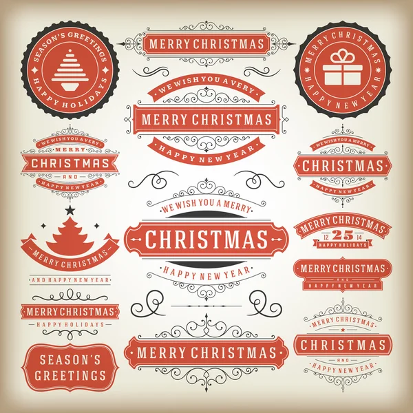 Dekorationselemente für Weihnachten — Stockfoto