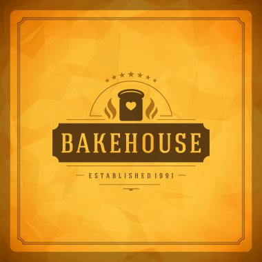Bakery Shop Logo Design Element