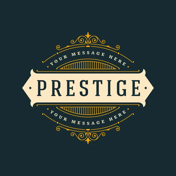 Retro Vintage Insignias or Logotypes set vector design elements