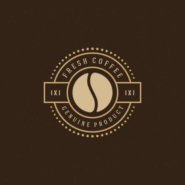 Coffee Shop Logo Design Element