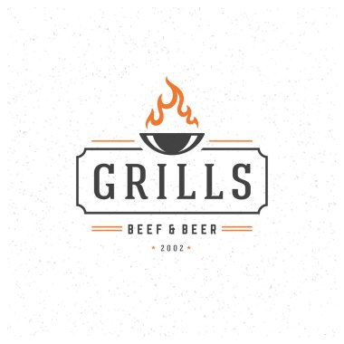Grill Design Element in Vintage Style