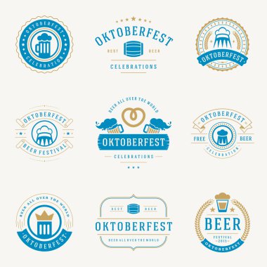 Retro style labels, badges and logos set