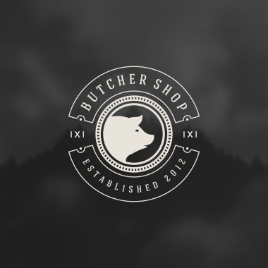 Kasap dükkanı tasarım öğesi