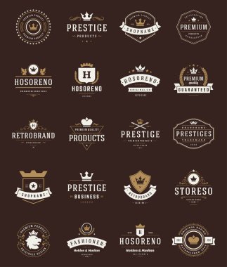 Retro Vintage Premium Quality Labels