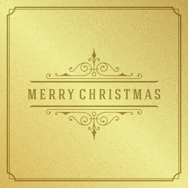 Merry Christmas  Greeting Card — Stock Vector