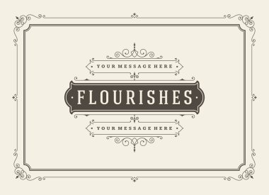 Vintage tebrik kartı ile süsleme