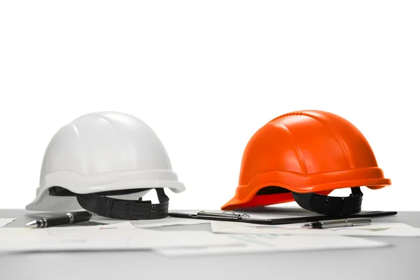 Workplace of construction manager. — Stock Photo, Image