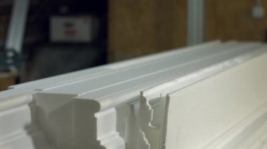 Işık plastik köpük ayrıntılarını.