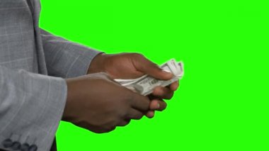 Afro-Amerikan sayısı nakit.
